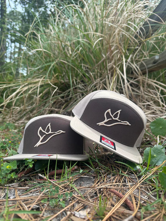 Combat 7 Panel Hat- Coffee