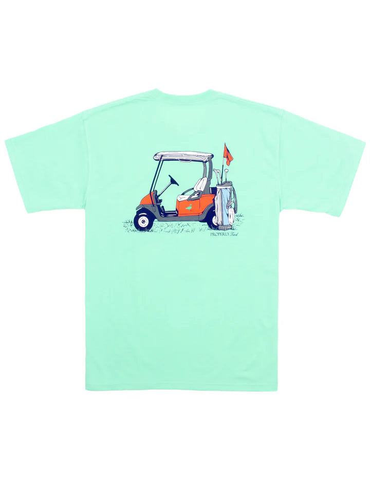 Country Club Tee- Wash Green