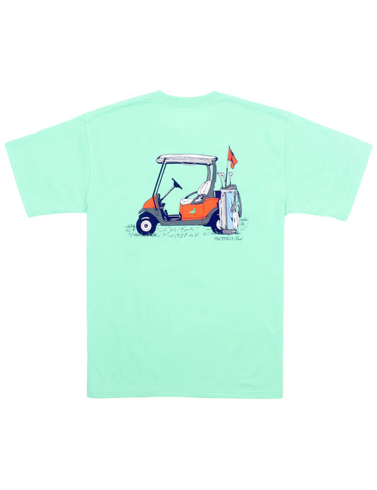 Country Club Tee- Wash Green