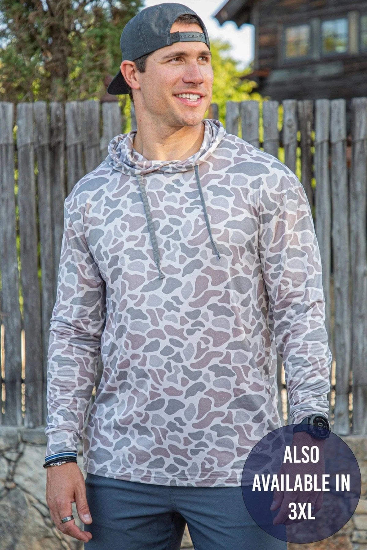 Deer Camo Performance Hoodie
