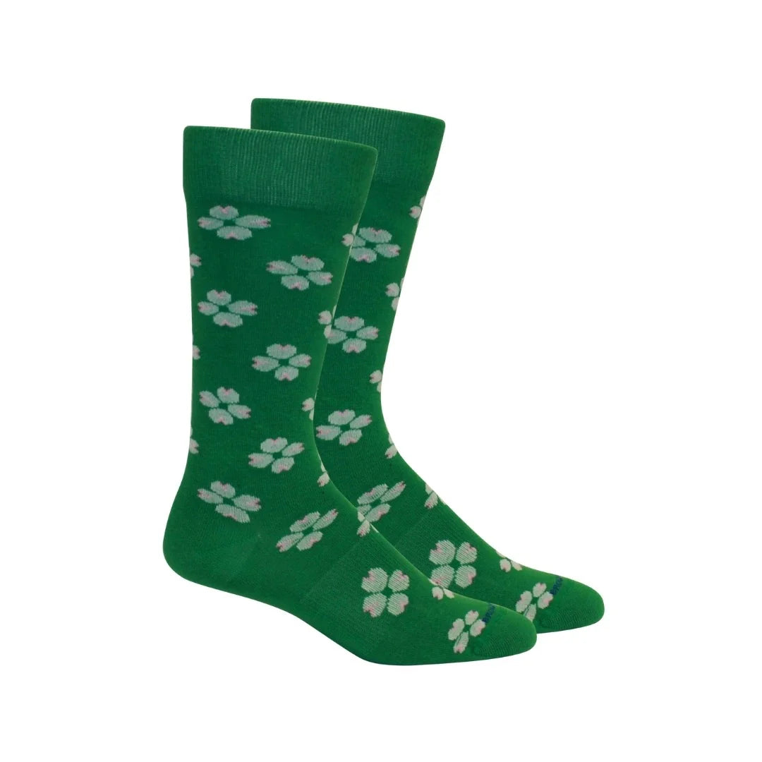 Dogwood Socks- Jolly Green