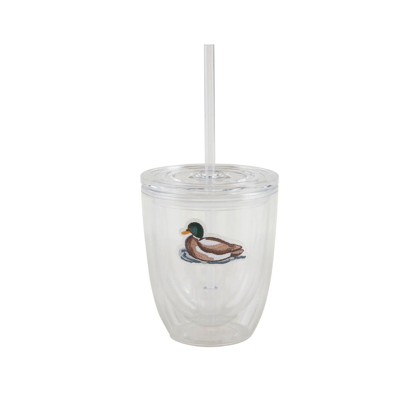 Duck Embroidered Tumbler