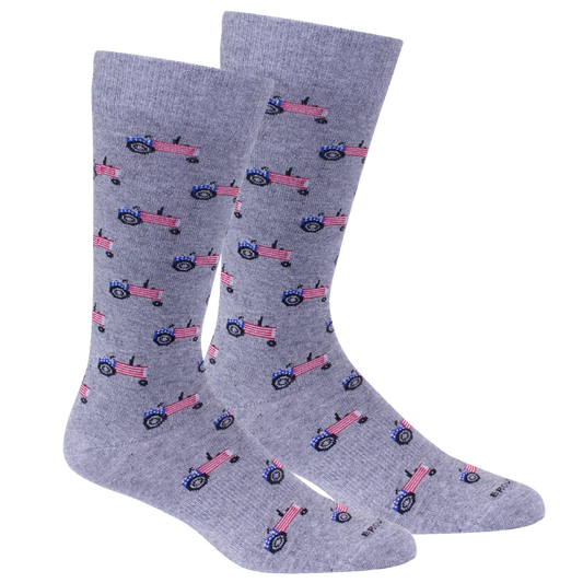 Farm America Socks- Grey