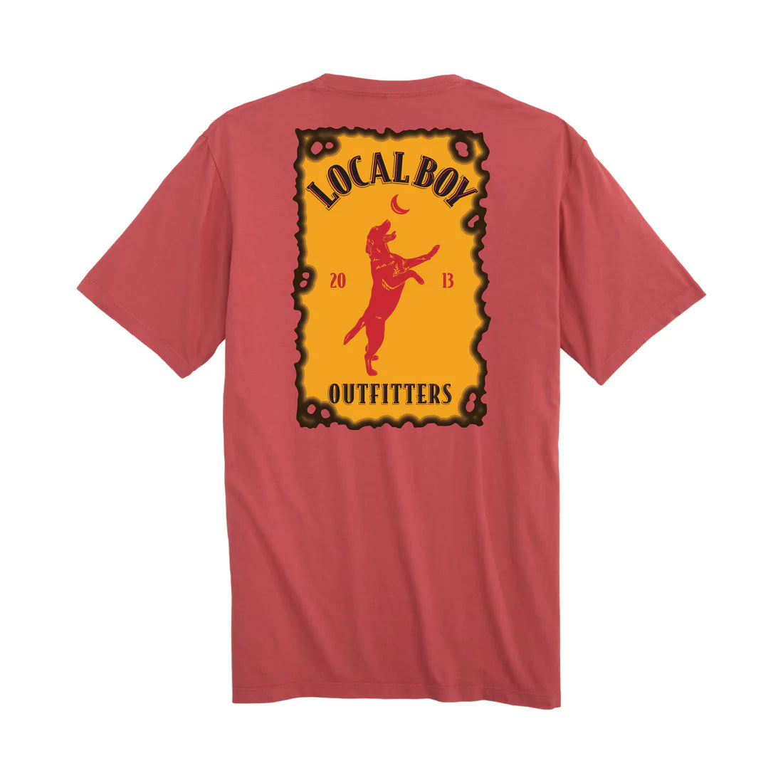 Fired Up Tee- Brick
