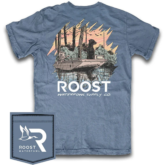 First Mate Tee- Blue