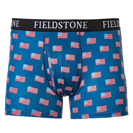 Pattern Boxer Briefs- Flag