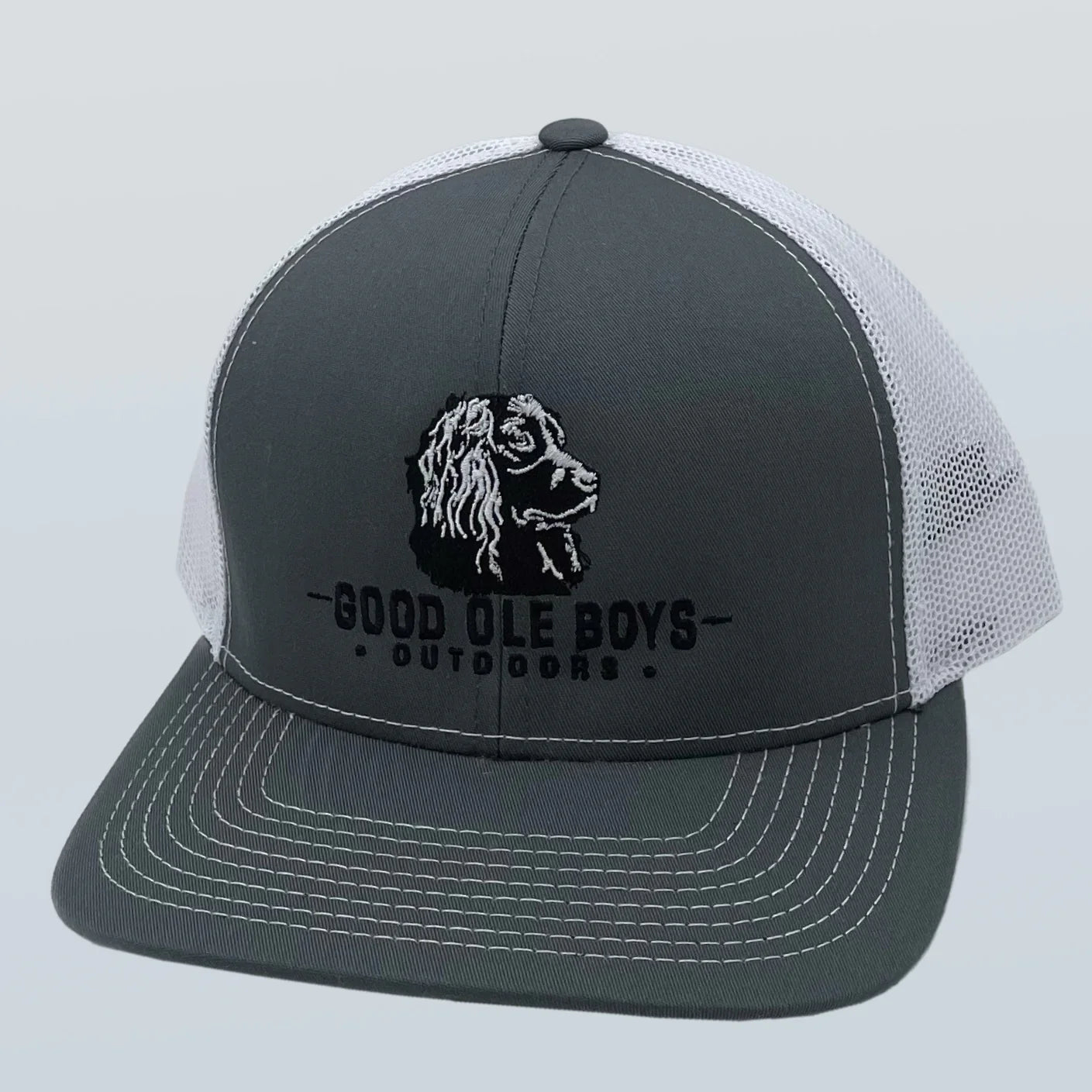 GOB Boykin Hat- Charcoal/ White