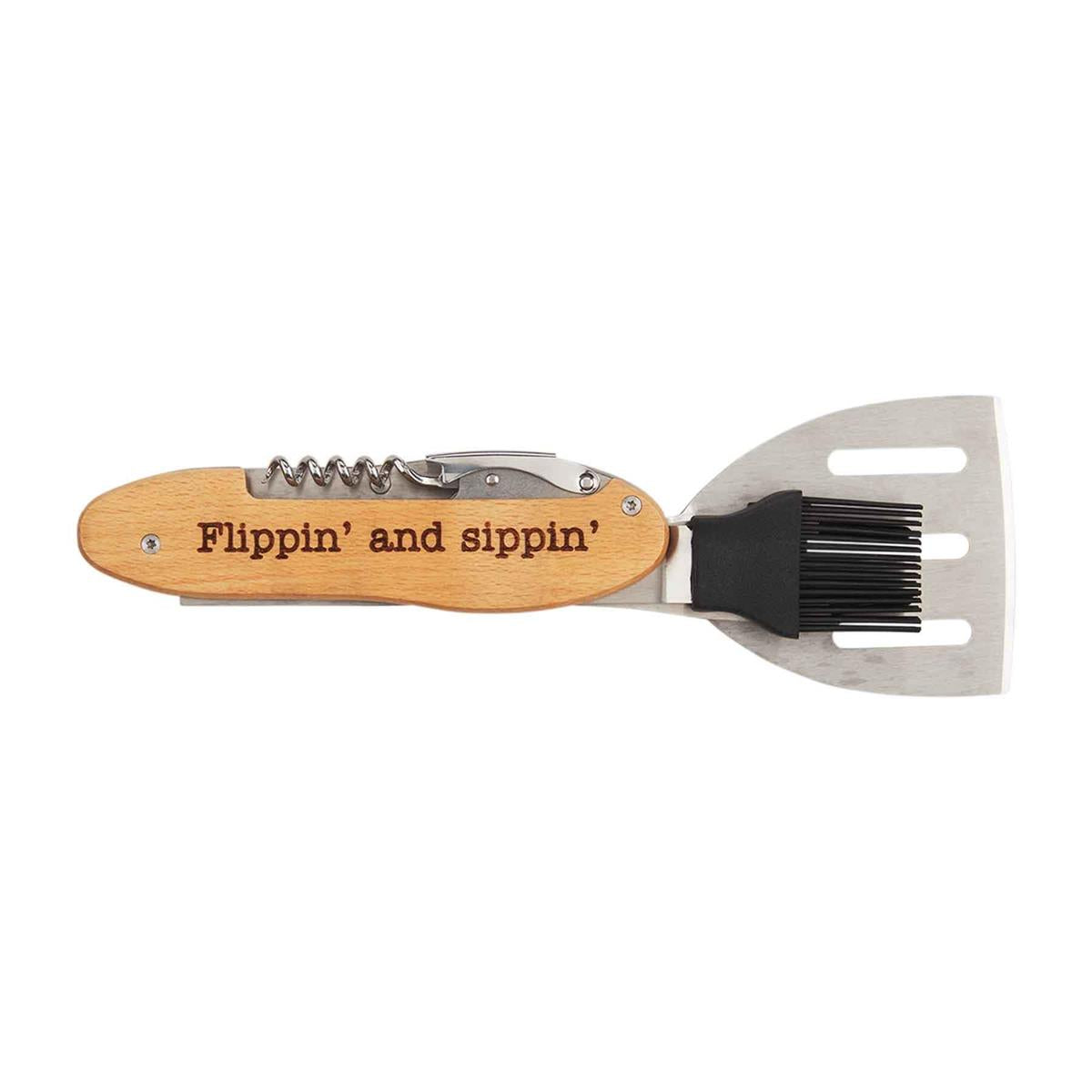 Grilling Flip Out Tool Set