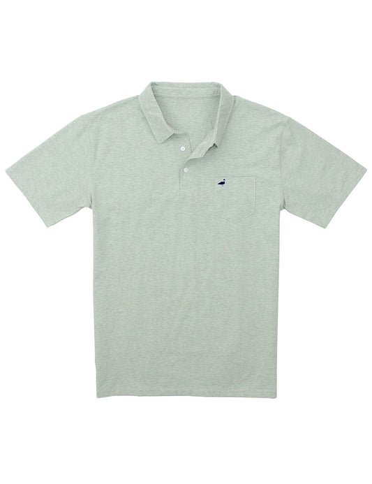 Harrison Pocket Polo- Kudzu