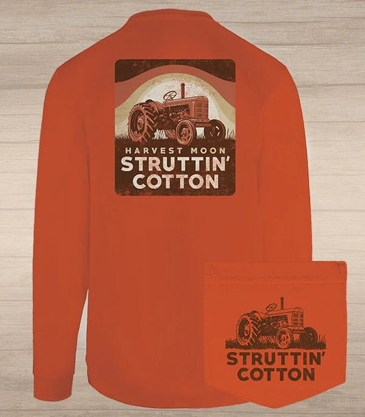 Harvest Moon Tee- Orange Spice