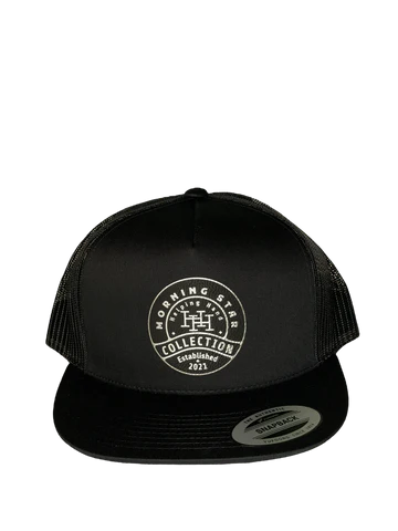 Helping Hand High Crown Hat- Black