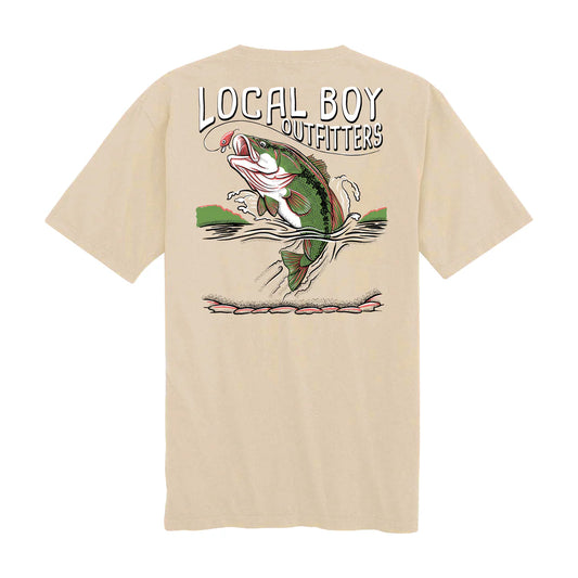 Jumping Bass Tee- Ivory
