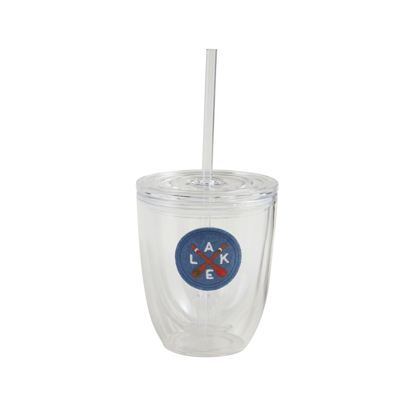 Lake Embroidered Tumbler