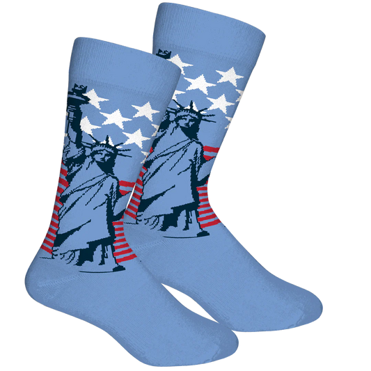 Liberty Socks- Delta Blue