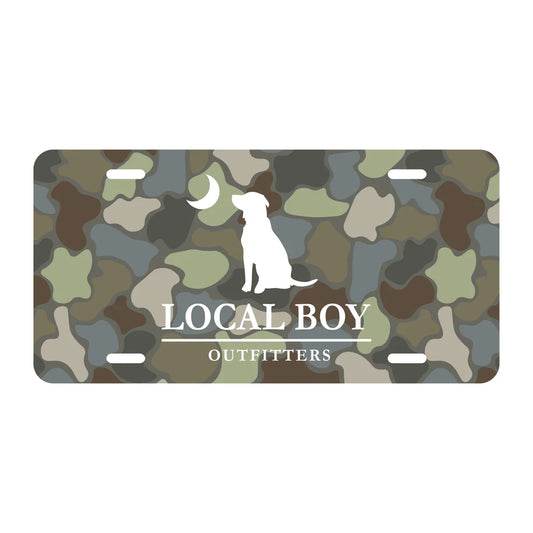 Local Boy License Plate- EOV