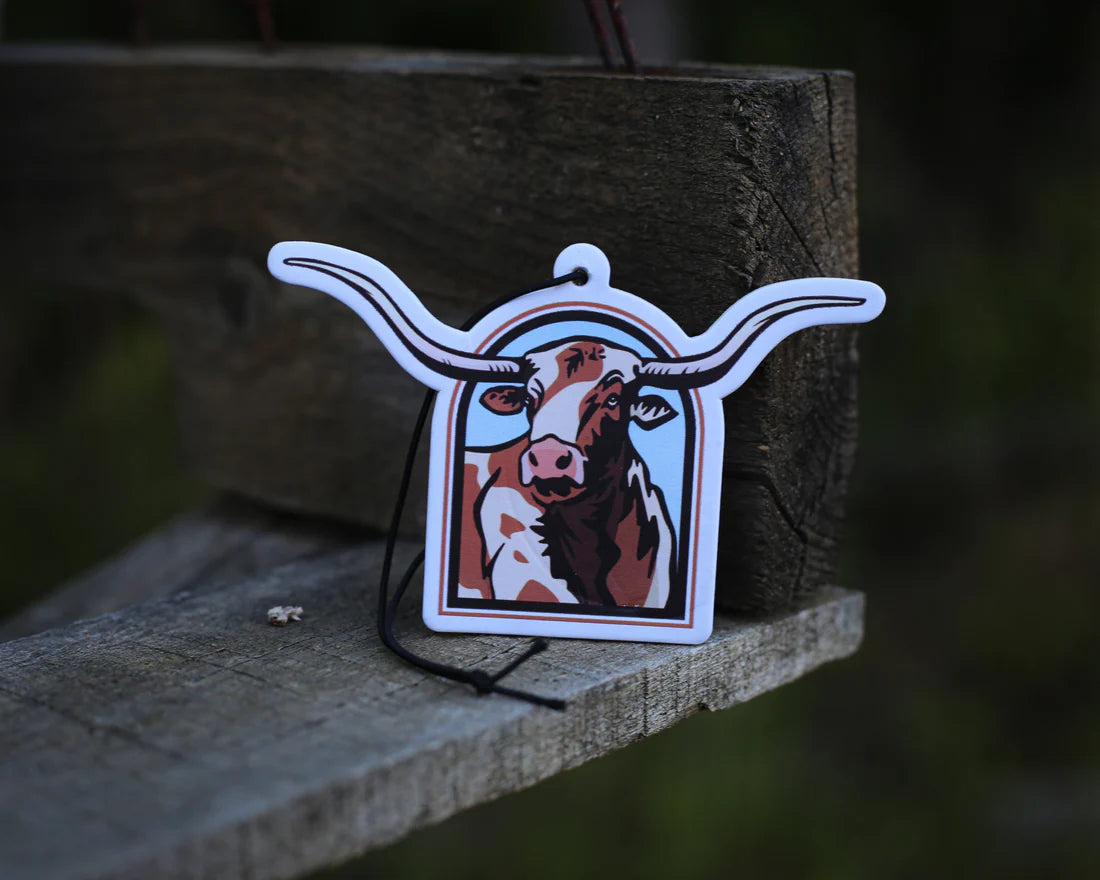 Longhorn Air Freshener- New Linen