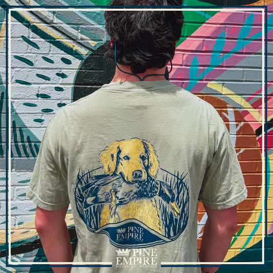 Marley's Mallard Tee- Moss Green