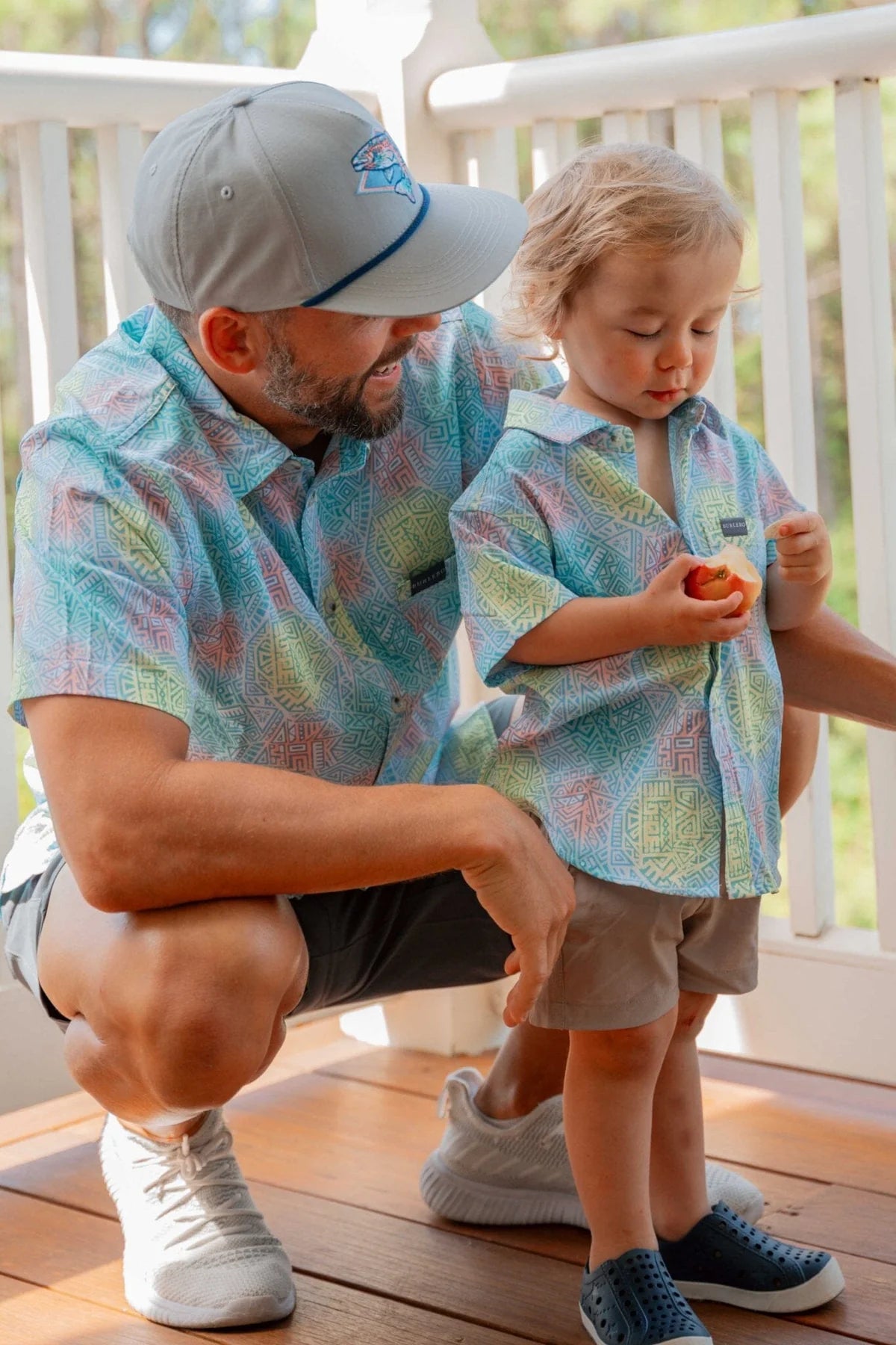 Youth Mayan Performance Button Down
