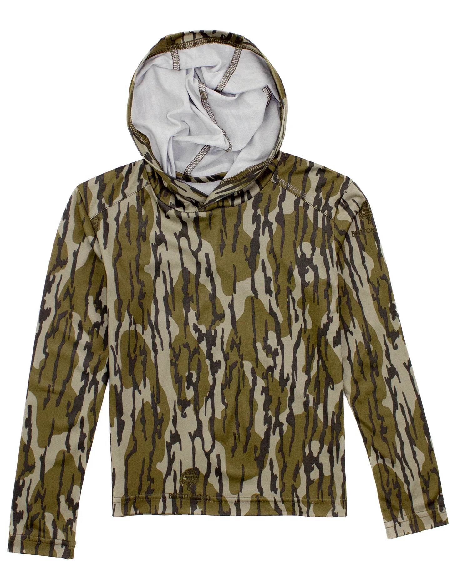 Properly Tied Boys Ravine Hoodie-Mossy Oak