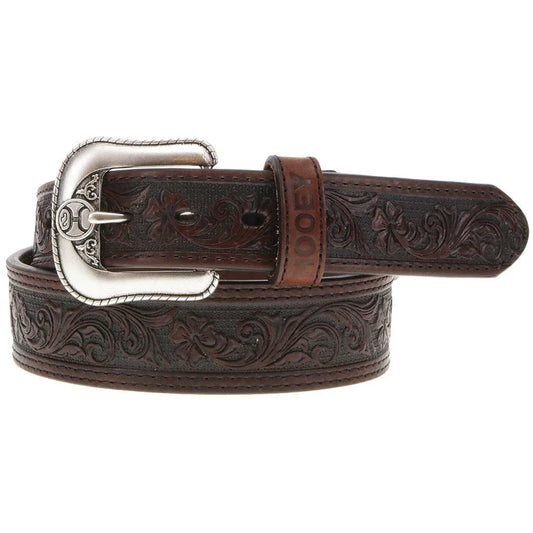 Midnight Leather Belt- Brown