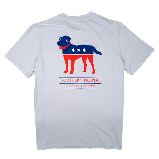 Party Animal Tee- Grey