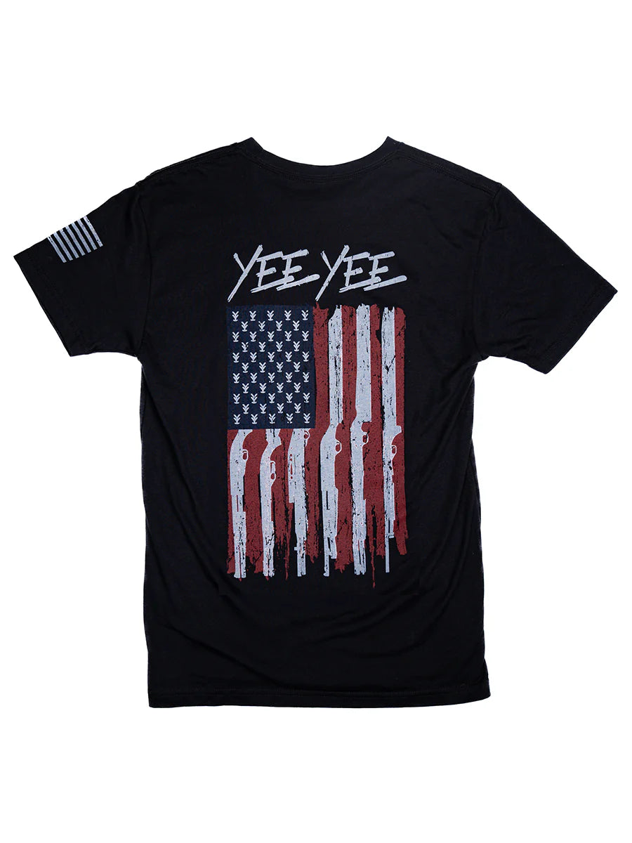 YEE YEE Patriot Tee- Black