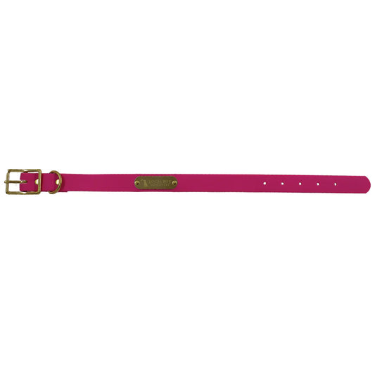 Pink Biothane Dog Collar