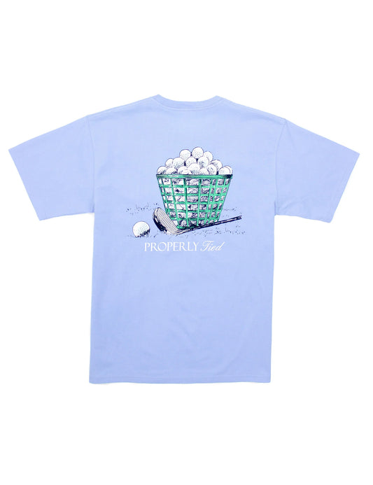 Range Tee- Blue