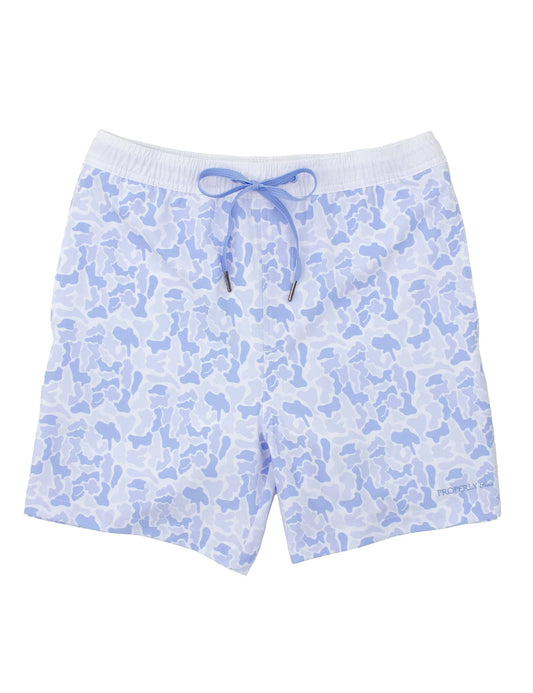 Riviera Swim Trunks- River Camo
