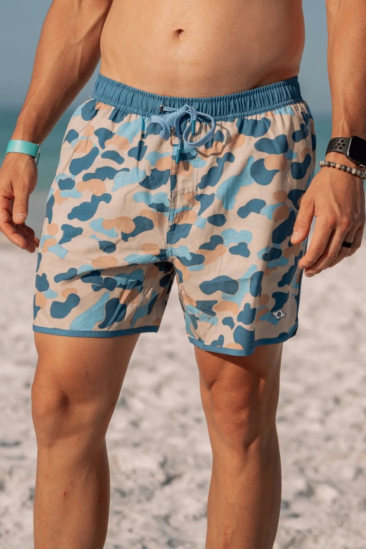 Rockport Camo Swim Trunks