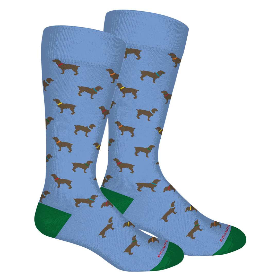 Rylee Socks- Delta Blue
