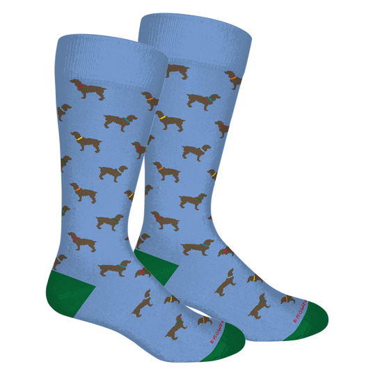 Rylee Socks- Delta Blue