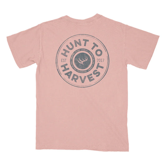 Shotgun Shell Tee- Coral