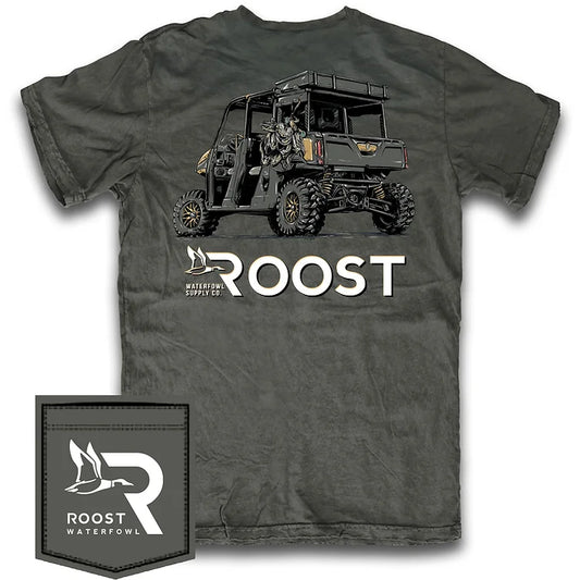 Youth Side-by-Side Tee- Charcoal