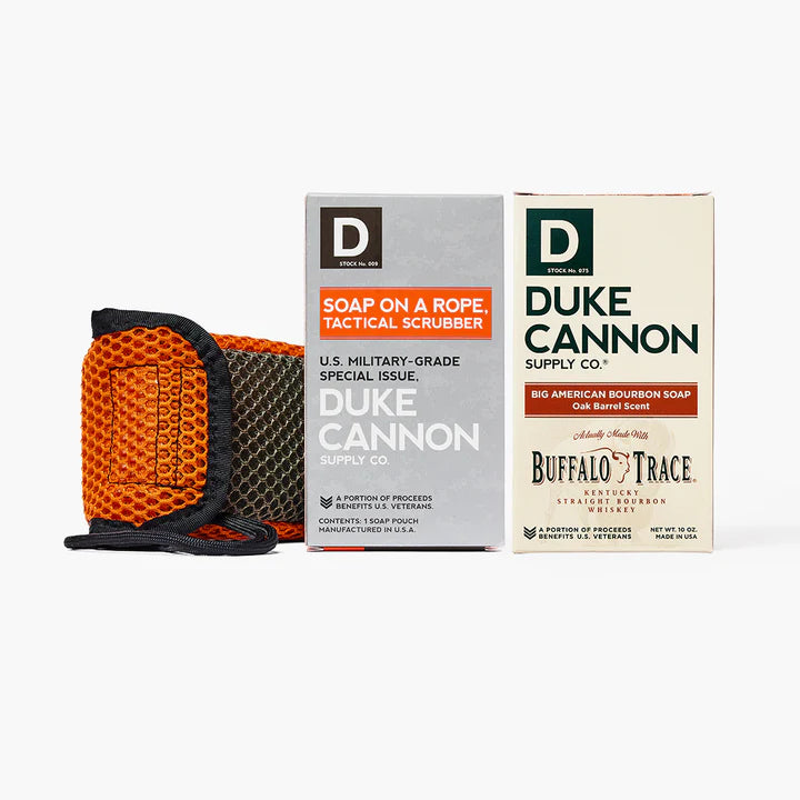 Tactical Scrubber+ Bourbon Soap Bundle