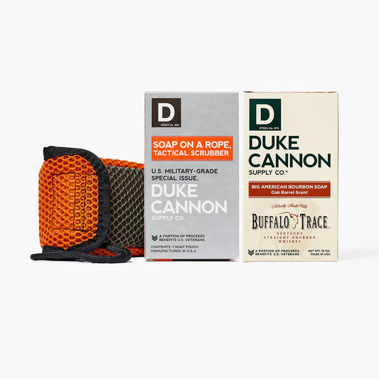 Tactical Scrubber+ Bourbon Soap Bundle