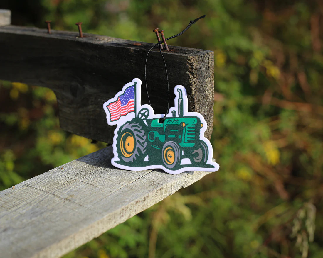 Tractor Air Freshener- Green Grass