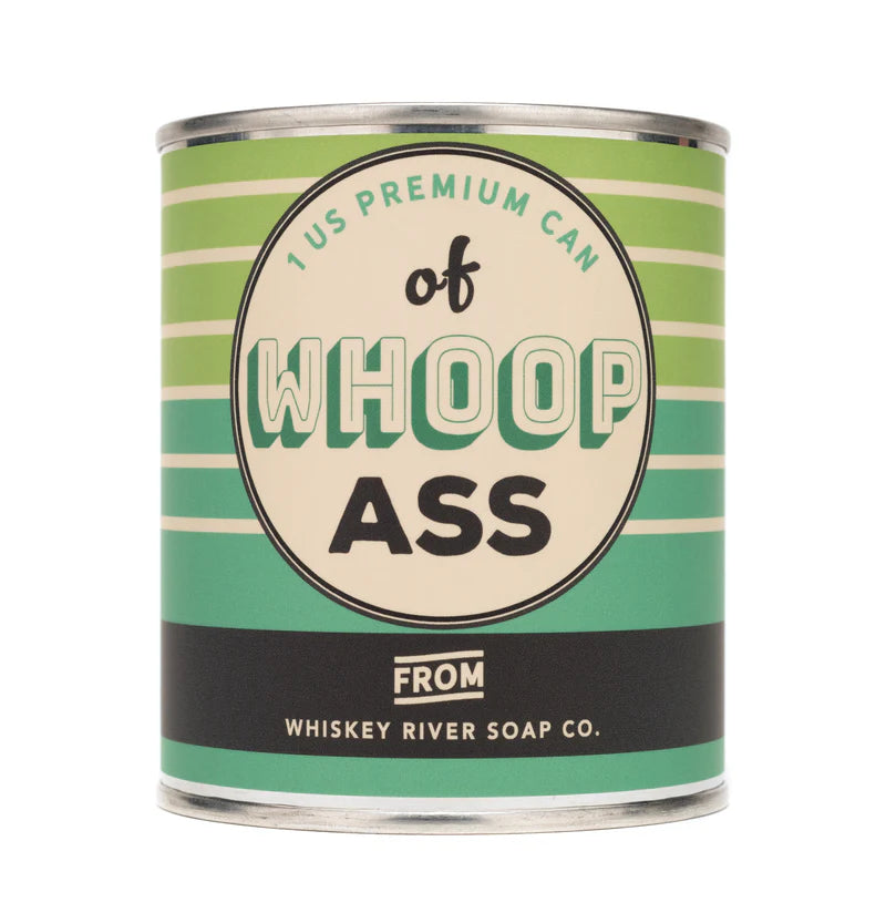 Whoop Ass Vintage Paint Candle