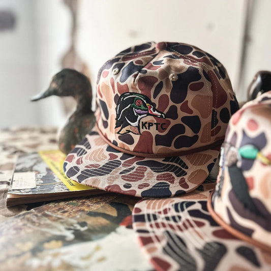 Wood Duck Rope Hat- Woodland Camo